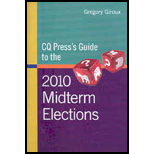 CQ Press's Guide to 2010 Midterm Elections Supplement