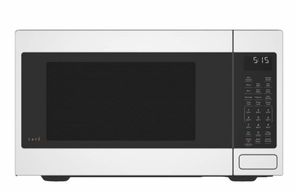 Cafe Matte White Countertop Convection Smart Microwave Oven