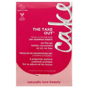 Cake Take Out Dry Shampoo Blotting Papers - 20.0 ea