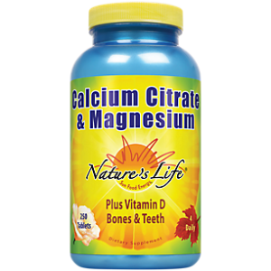 Calcium Citrate Magnesium Plus Vitamin D (250 Tablets)