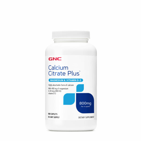 Calcium Citrate Plus Magnesium & Vitamin D-3 800 Mg