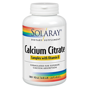 Calcium Citrate + Vitamin D with Superior Absorption - 1,000 MG (120 Capsules)