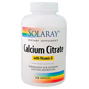 Calcium Citrate + Vitamin D with Superior Absorption - 1,000 MG (240 Capsules)