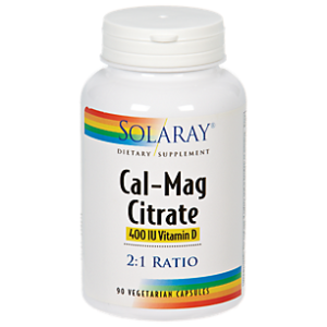 Calcium Magnesium Citrate with Vitamin D (90 Capsules)