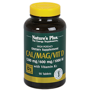 Calcium, Magnesium & Vitamin D with Vitamin K2 (90 Tablets)