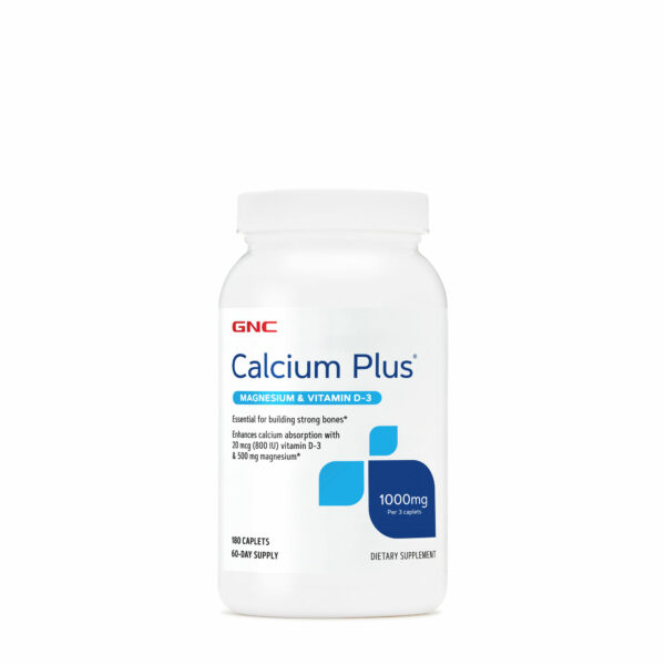 Calcium Plus Magnesium & Vitamin D-3 1000 Mg