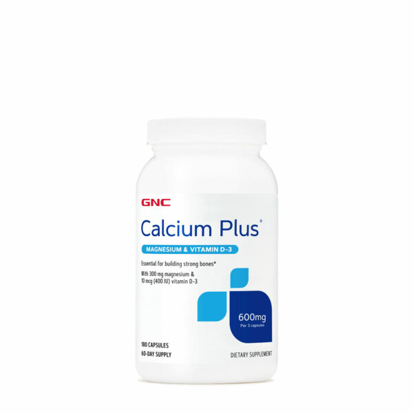 Calcium Plus with Magnesium & Vitamin D-3 600Mg