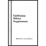 California Ethics Supplement