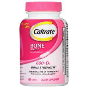 Caltrate 600+D Calcium Supplement Tablets - 120.0 ea