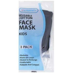 CandyRific Kid's Black Face Masks - 3.0 ea