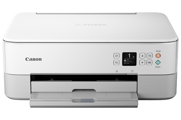 Canon PIXMA TS6420 White Wireless Inkjet All-in-One Printer