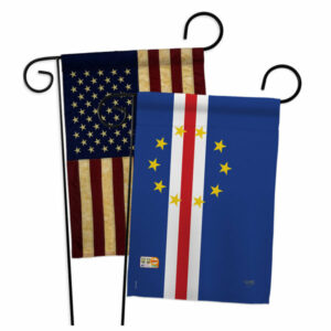 Cape Verde Flags of the World Nationality Garden Flags Pack