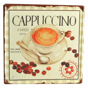 Cappuccino Painting Wall Decoration for Home Living Room Coffee Shop