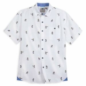 Captain Mickey Mouse Woven Shirt for Men by Tommy Bahama Disney Cruise Line