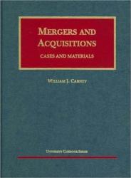 Carney's Mergers and Acquisitions : Cases and Materials, 2000 (Text and Supplement)