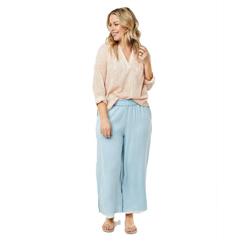 Carve Designs Riley Pant - Women's Light Chambray Md