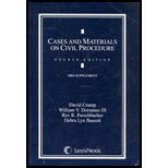 Cases and Materials on Civil Procedure -2004 Supplement