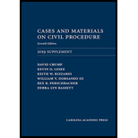 Cases and Materials on Civil Procedure -2019 Supplement