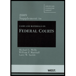 Cases and Materials on Federal Courts - 09 Supplement