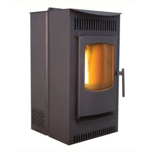 Castle Serenity EPA Certified 1500 sq. ft. Wood Pellet Stove 40 lb. capacity