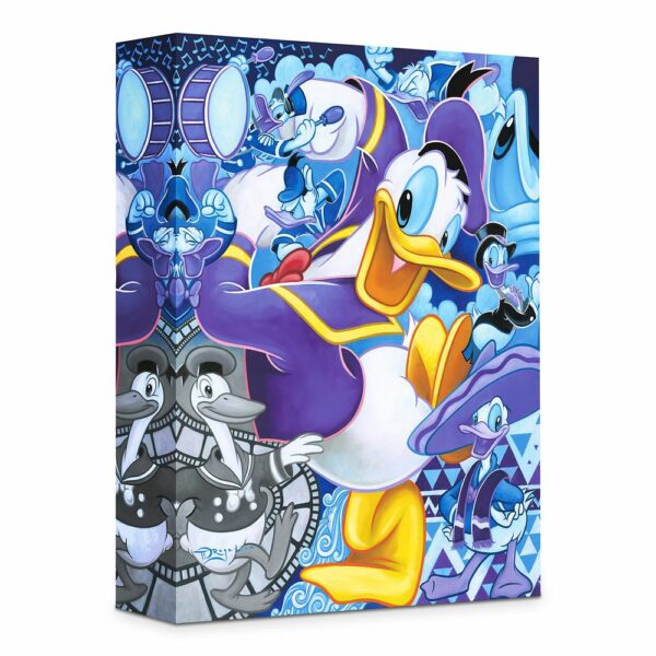 ''Celebrate the Duck'' Gicle on Canvas by Tim Rogerson Official shopDisney