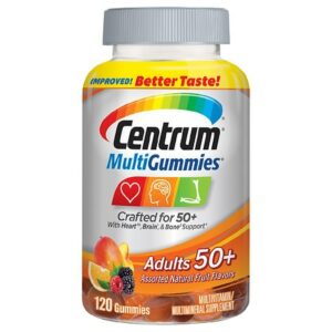 Centrum Adults 50+ MultiGummies Multivitamin & Multimineral Supplement - 120.0 ea