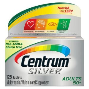 Centrum Silver Adult Age 50+, Complete Multivitamin Supplement Tablet - 125.0 ea