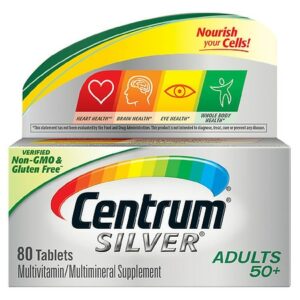 Centrum Silver Complete Multivitamin & Multimineral Supplement Tablet Adults Age 50+ - 80.0 ea