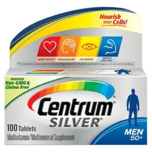 Centrum Silver Men 50+ Multivitamin/Multimineral Supplement Tablets - 100.0 ea