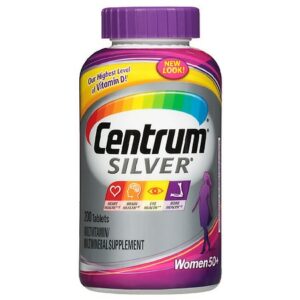 Centrum Silver Women Complete Multivitamin & Multimineral Supplement Tablet, Age 50 Plus - 200.0 ea
