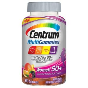 Centrum Women 50+, MultiGummies Multivitamin Supplement - 90.0 ea