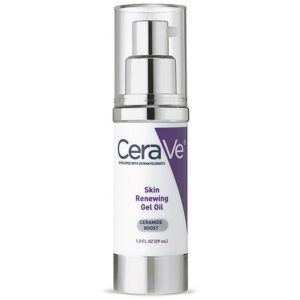 CeraVe Skin Renewing Gel Oil Face Moisturizer Fragrance Free - 4.5 oz x 2 pack