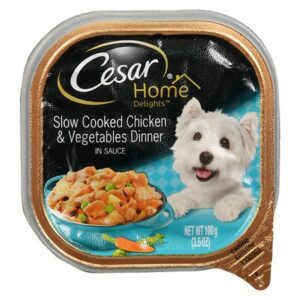 Cesar Home Delights Cat Food Chicken & Vegetable - 3.5 oz