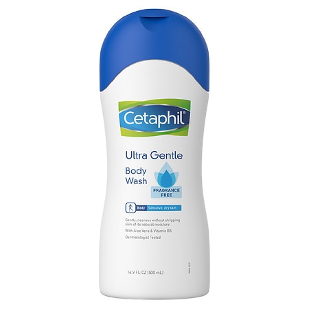 Cetaphil Ultra Gentle Body Wash Fragrance Free - 16.9 fl oz