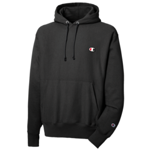 Champion Mens Champion Reverse Weave Left Chest C Pullover Hoodie - Mens Black/Black Size XL