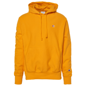 Champion Mens Champion Reverse Weave Left Chest C Pullover Hoodie - Mens Gold/Yellow Size XL