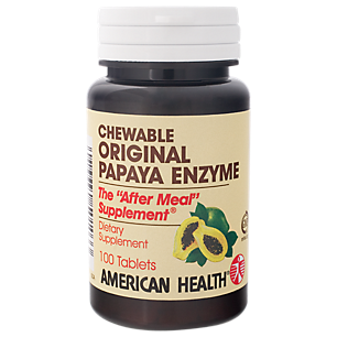 Chewable Papaya Enzyme - The After Meal Supplement (100 Chewable Tablets)