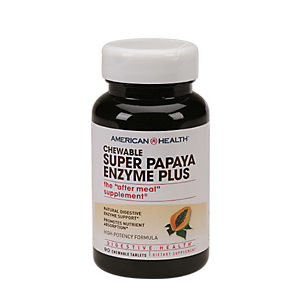 Chewable Super Papaya Enzyme Plus - The After Meal Supplement (90 Chewable Tablets)