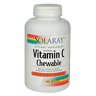 Chewable Vitamin C - 500 MG - Orange (100 Wafers)