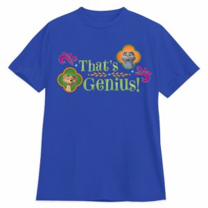 Chikku & Mikku ''That's Genius!'' T-Shirt for Boys Mira, Royal Detective Customized Official shopDisney