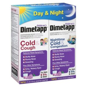 Children's Dimetapp Cold & Cough/Congestion - Day/Night Grape - 8.0 oz x 2 pack