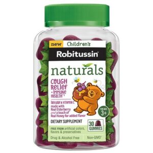 Children's Robitussin Naturals Cough Relief & Immune Health Gummies - 30.0 ea