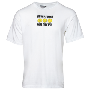 Chinatown Market Mens Chinatown Market Stacked Logo T-Shirt - Mens White/Black Size M