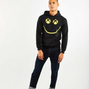 Chinatown Market Mens Chinatown Market Xbox Smile Hoodie - Mens Black/Yellow Size M