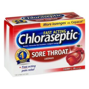 Chloraseptic Chloraseptic Sore Throat Lozenges, Cherry Cherry - 18.0 ea