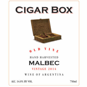 Cigar Box 2015 Old Vine Malbec - Red Wine