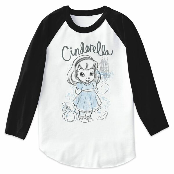 Cinderella Disney Animators' Collection Raglan T-Shirt for Kids Customizable