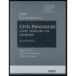 Civil Procedure-2009 Supplement