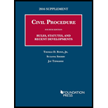 Civil Procedures-2016 Supplement