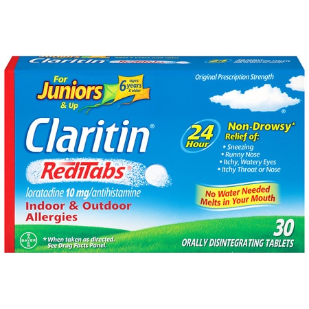 Claritin Jr. 24 Hour Reditabs - 30.0 ea